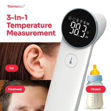 Load image into Gallery viewer, Thermodoc 3-in-1 Non-Contact Thermometer for Adults and Children